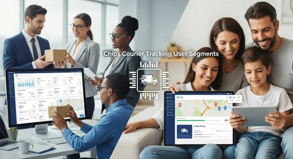 Chips Courier Tracking for Different User Segments