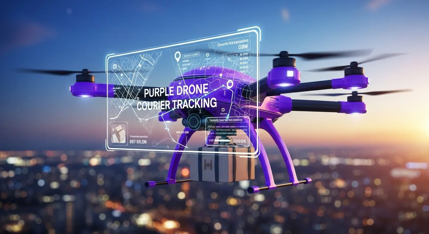 Purple Drone Courier Tracking – Track Your Courier and Parcel Status Online