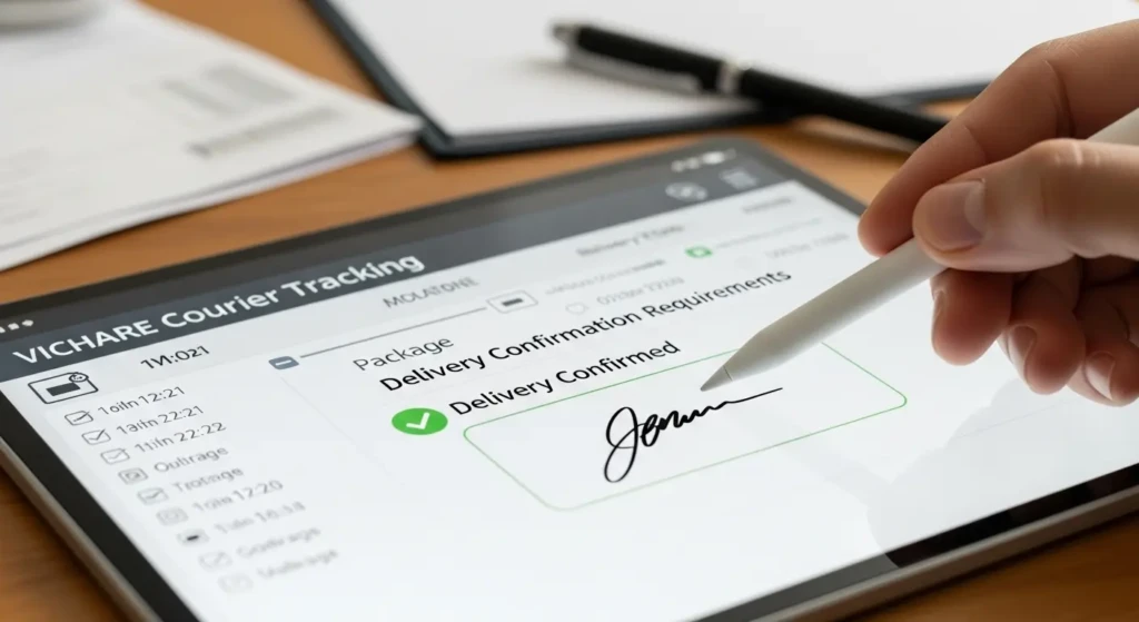 Delivery Confirmation Requirements