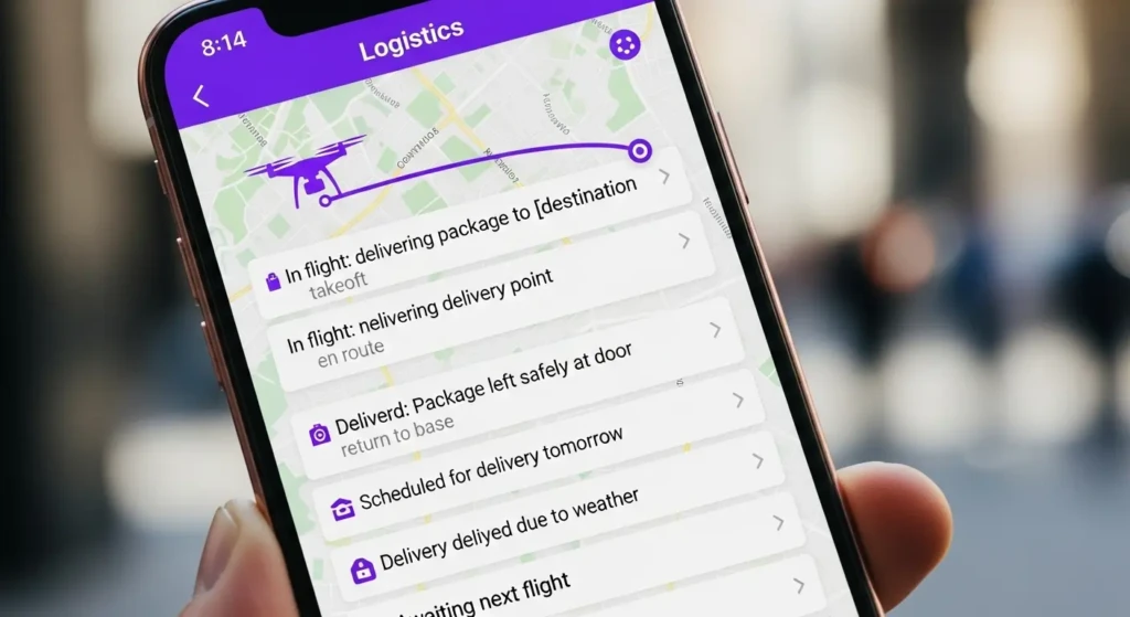 Decoding Purple Drone Tracking Status Messages