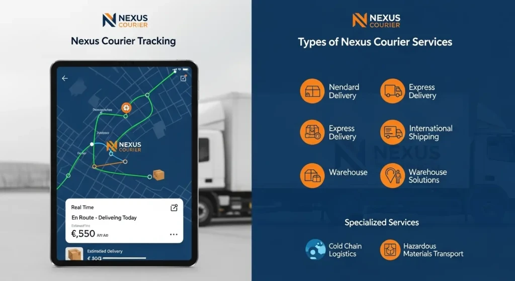 Types of Nexus Courier Services