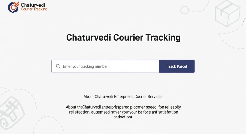 About Chaturvedi Enterprises Courier Services