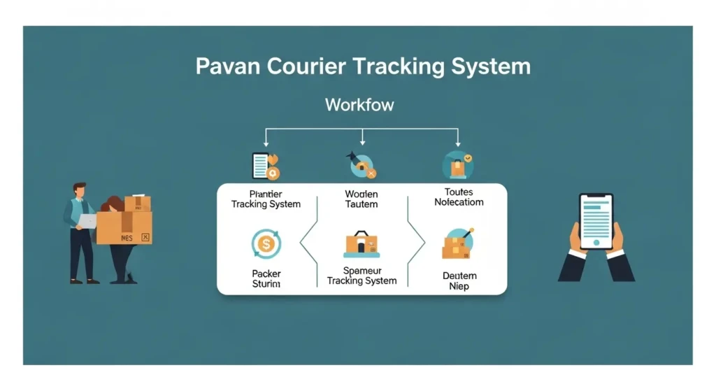 How Pavan Courier Tracking System Works