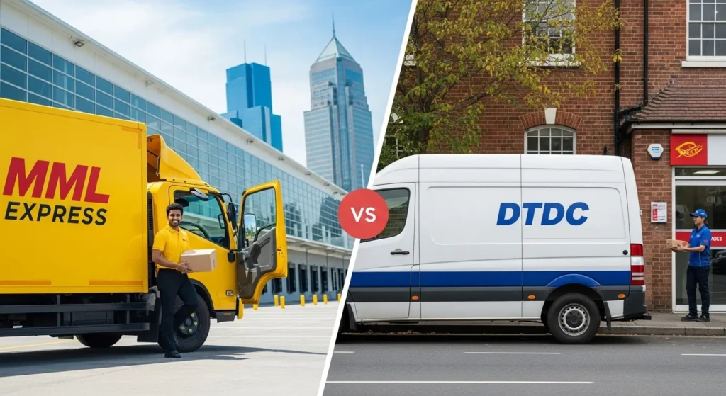 MML Express vs DTDC