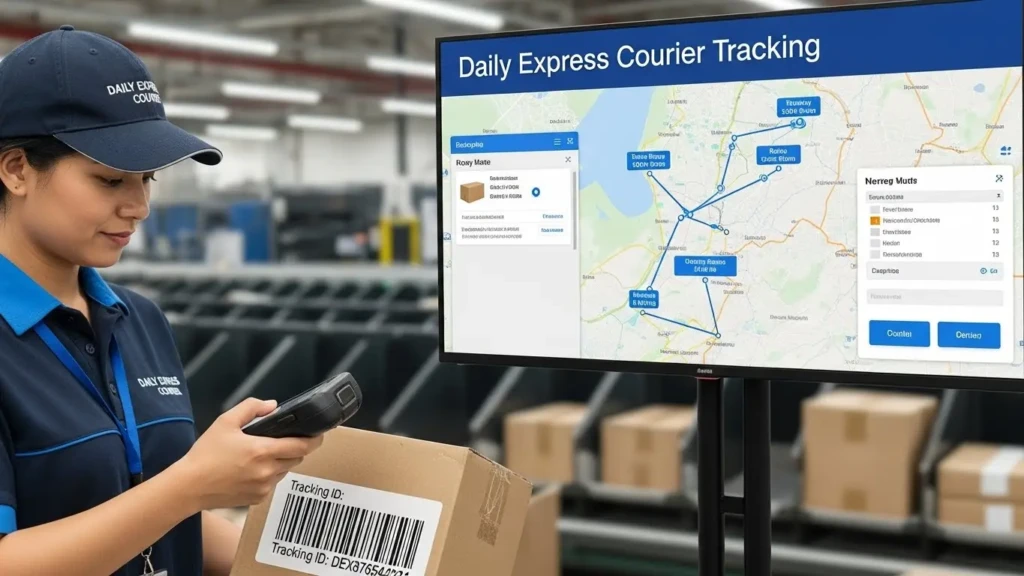 Daily Express Courier Tracking Status