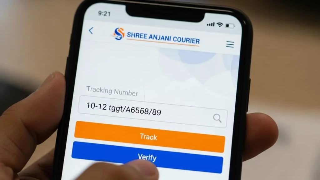 Shree Anjani Courier Tracking Number Verification