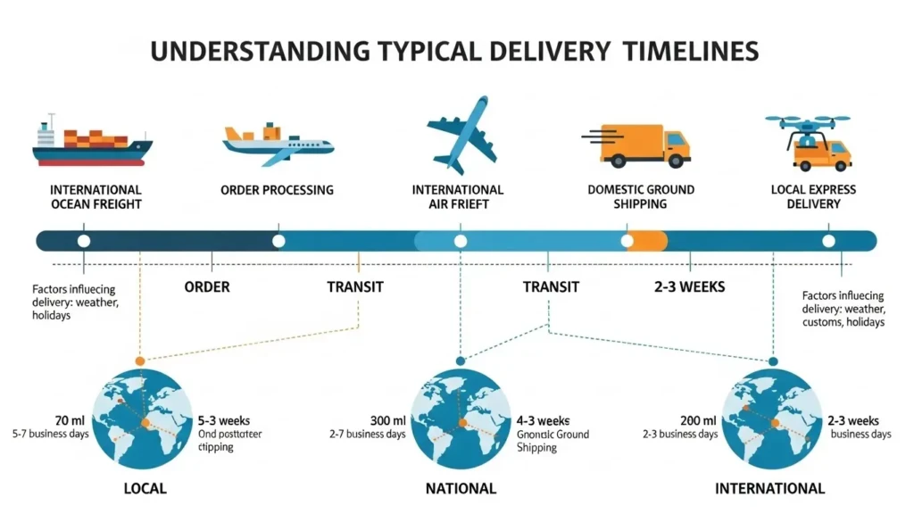 Understanding Typical Delivery Timelines